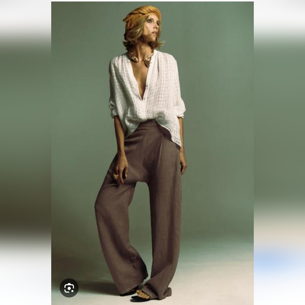 BLOGGER FAVE RARE Zara Linen Harem Pants -READ DESCRIPTION